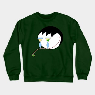 Cocktail Face Crewneck Sweatshirt